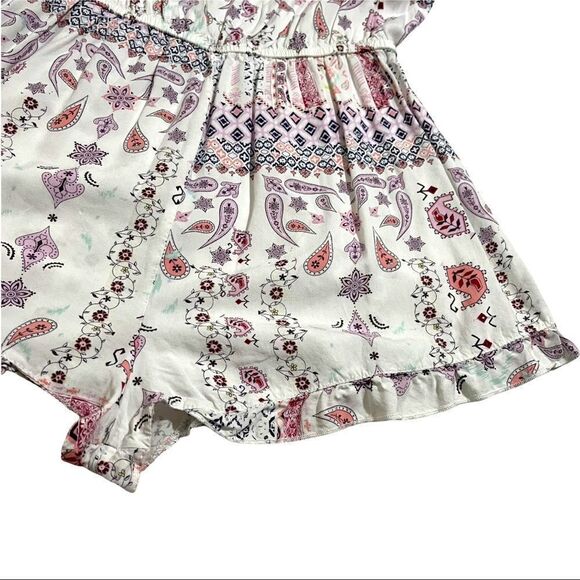 Cotton
On Paisley Print Spaghetti Strap Romper SMALL - Picture 10 of 13